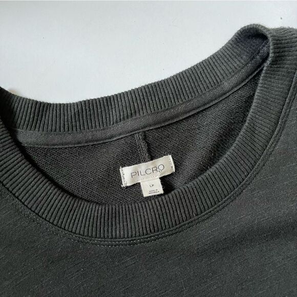 Anthropologie Pilcro Metallic Twofer Tunic Blouse LP - Picture 10 of 10